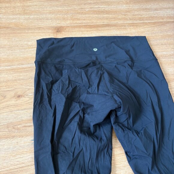 Lululemon Athletic Wunder Under HR Tight Yoga Pants 28” Black Women’s Sz 14 - Picture 5 of 9